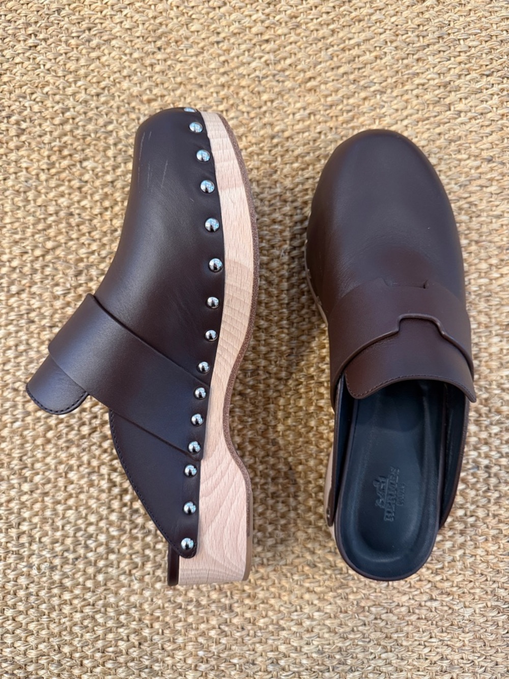 Hermes Cayla Clogs 38 - Picture 2 of 6